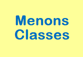 Menon's Classes Menon's Classes